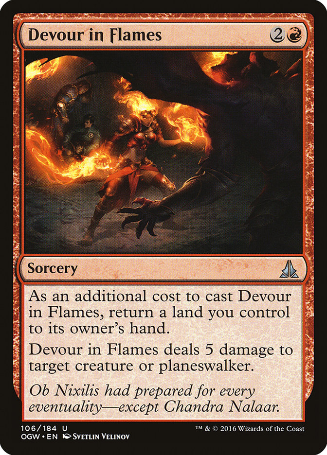 Devour in Flames [Oath of the Gatewatch] | Webway Games