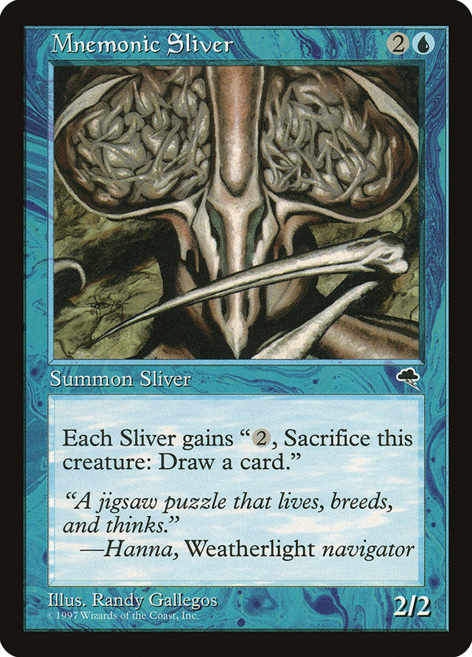 Mnemonic Sliver [Tempest] | Webway Games