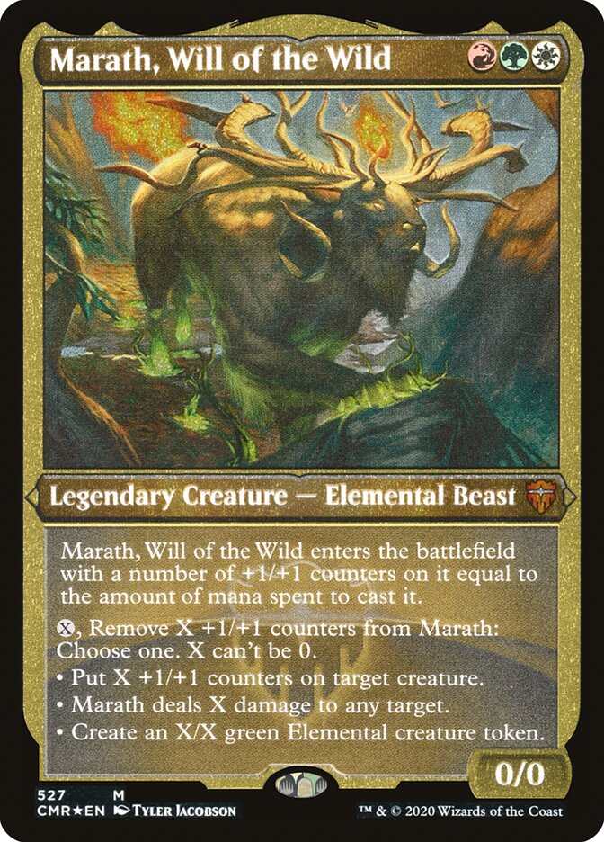 Marath, Will of the Wild [Commander Legends Etched] | Webway Games