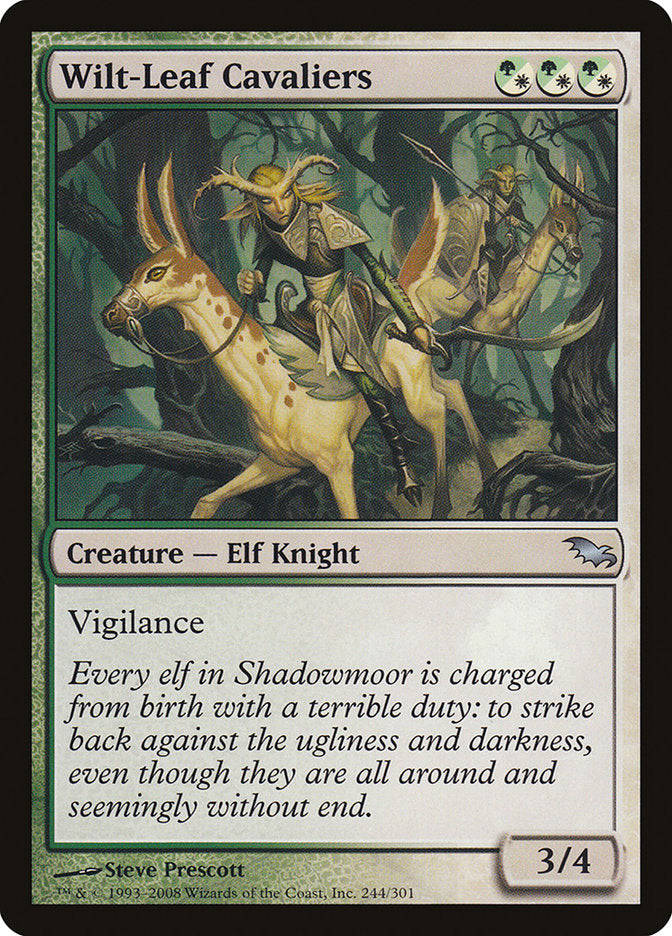 Wilt-Leaf Cavaliers [Shadowmoor] | Webway Games