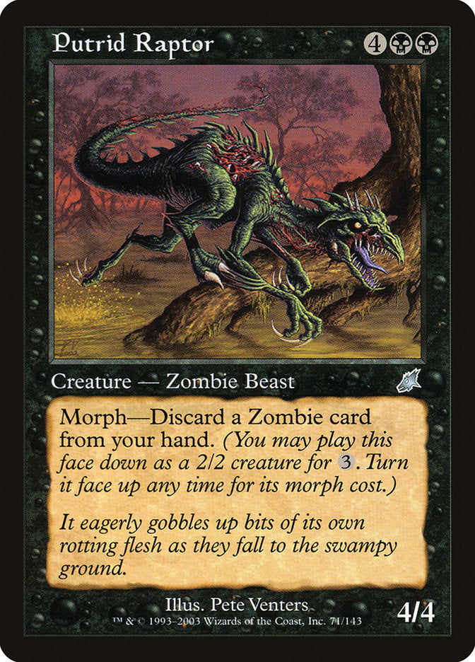 Putrid Raptor [Scourge] | Webway Games
