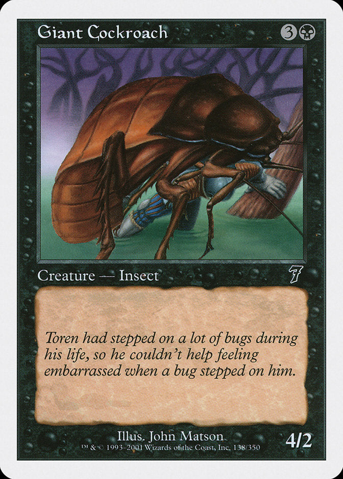 Giant Cockroach [Seventh Edition] | Webway Games