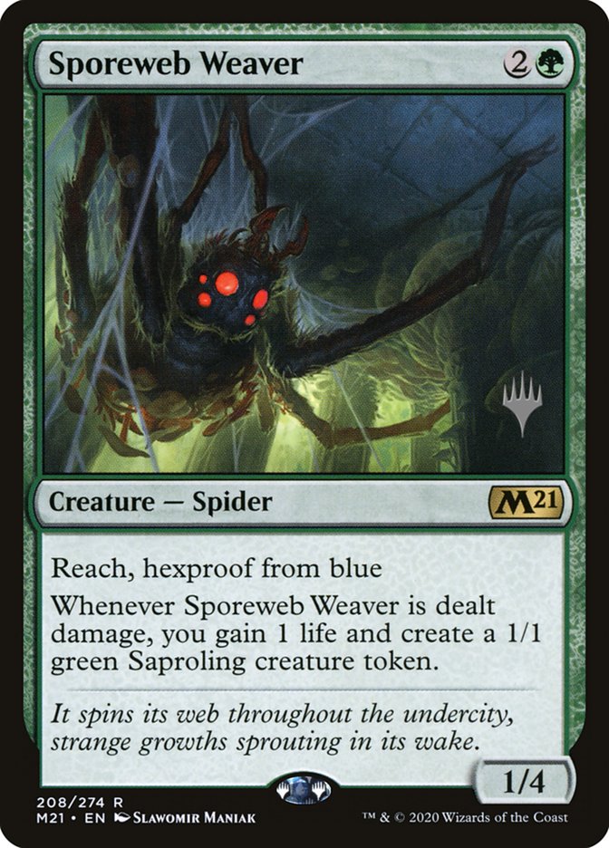 Sporeweb Weaver (Promo Pack) [Core Set 2021 Promos] | Webway Games