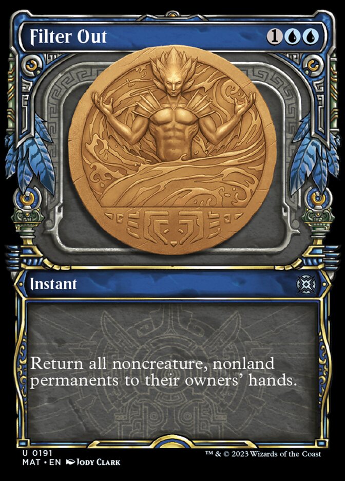 Filter Out (Showcase Halo Foil) [March of the Machine: The Aftermath] | Webway Games