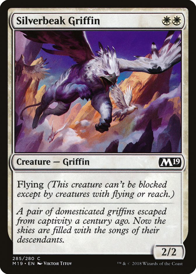 Silverbeak Griffin [Core Set 2019] | Webway Games