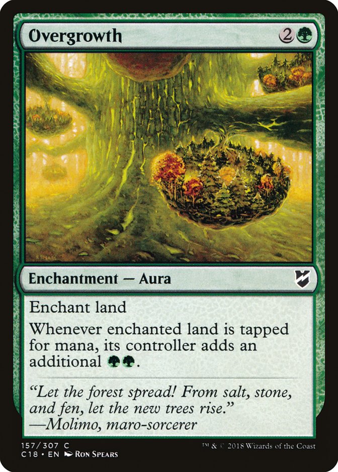 Overgrowth [Commander 2018] | Webway Games