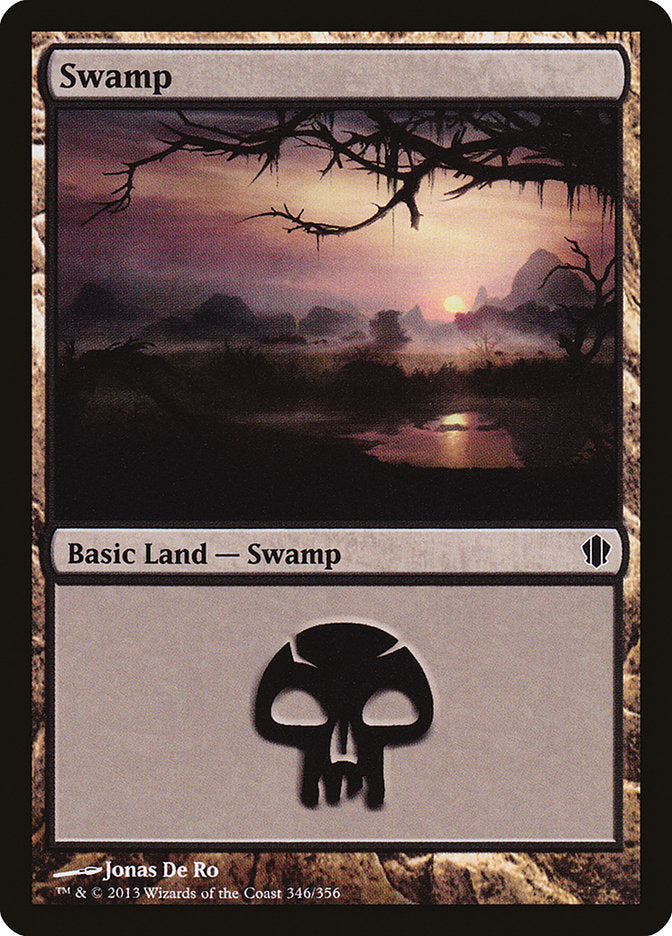Swamp (#346) [Commander 2013] | Webway Games