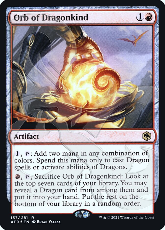 Orb of Dragonkind (Ampersand Promo) [Dungeons & Dragons: Adventures in the Forgotten Realms Promos] | Webway Games