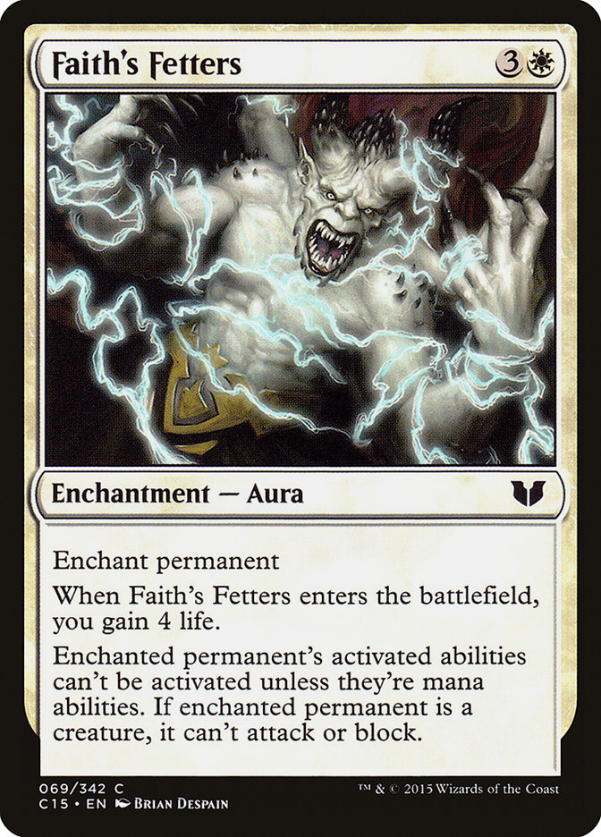Faith's Fetters [Commander 2015] | Webway Games