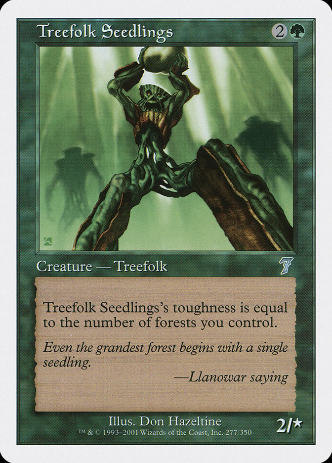 Treefolk Seedlings [Seventh Edition] | Webway Games