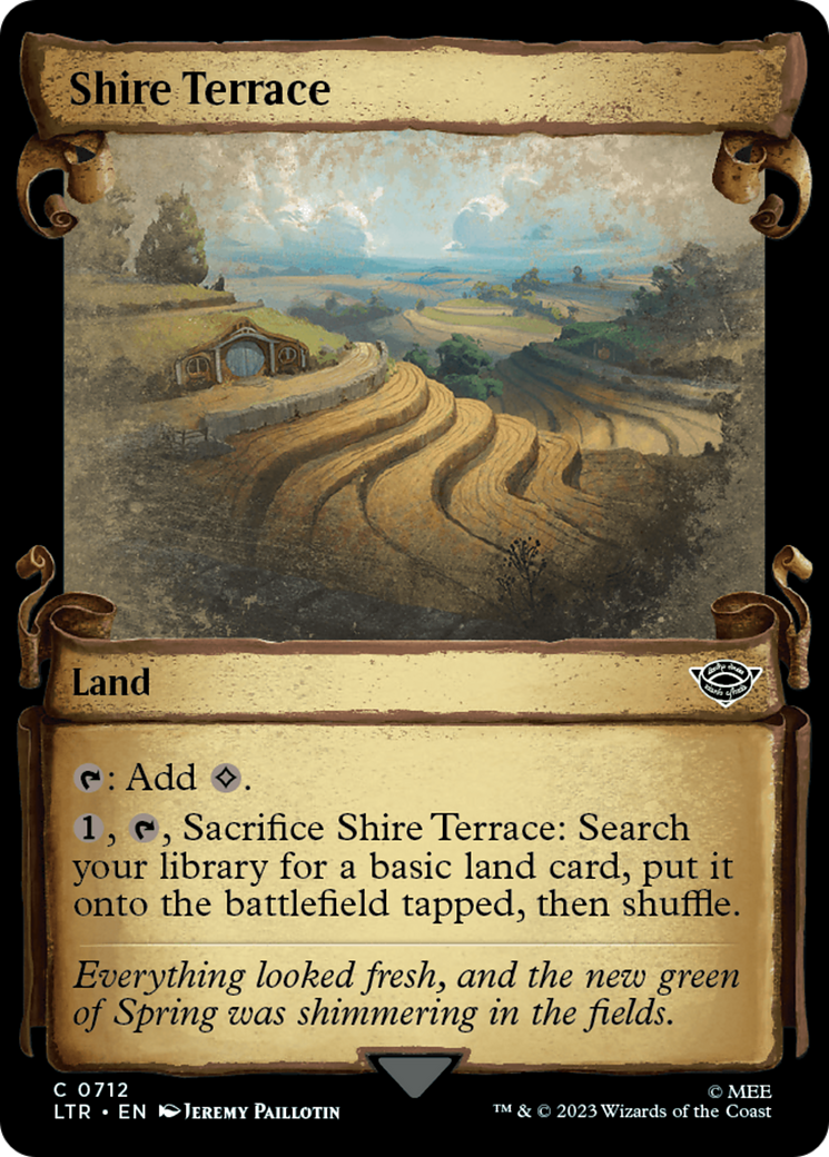 Shire Terrace [The Lord of the Rings: Tales of Middle-Earth Showcase Scrolls] | Webway Games