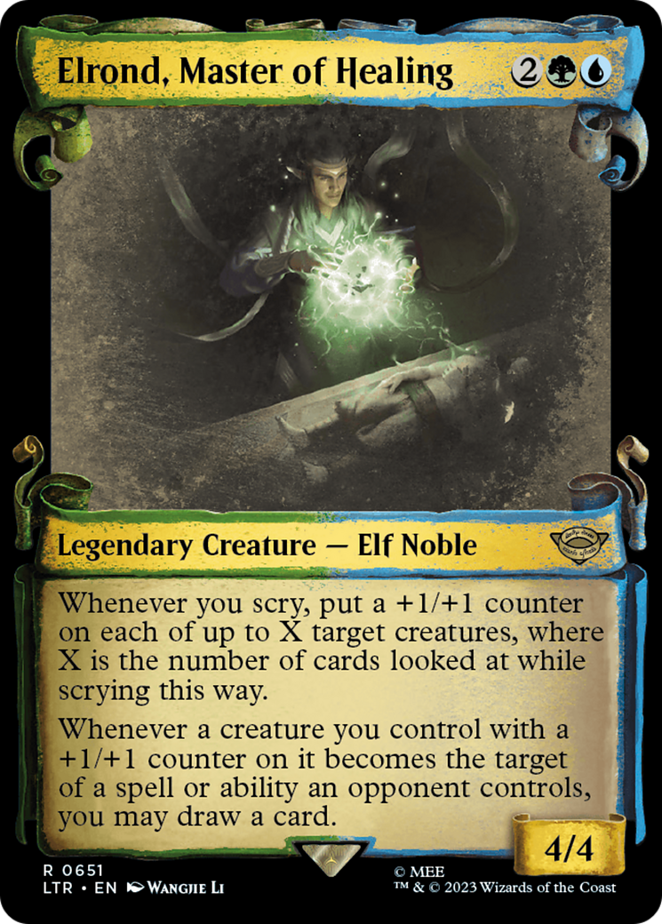 Elrond, Master of Healing [The Lord of the Rings: Tales of Middle-Earth Showcase Scrolls] | Webway Games