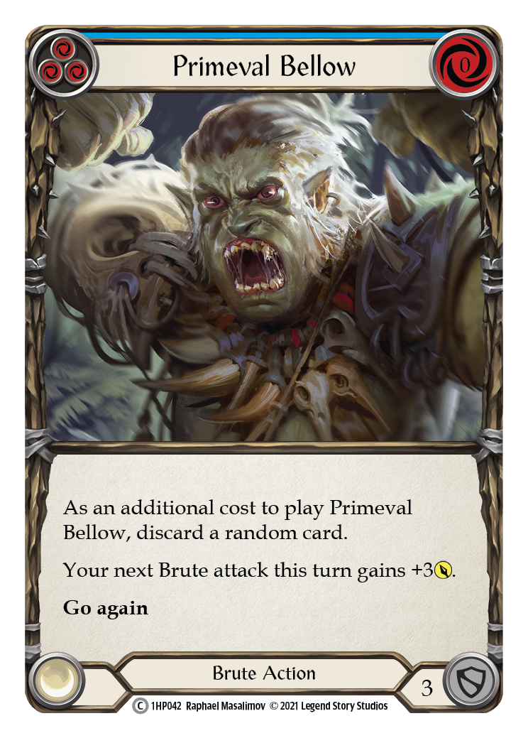 Primeval Bellow (Blue) [1HP042] | Webway Games