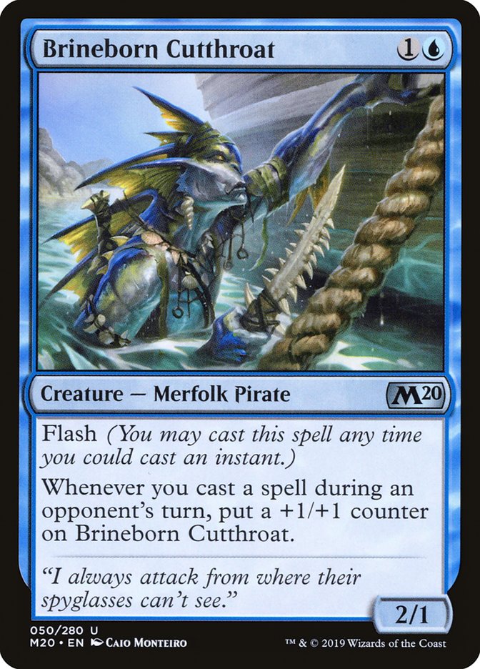Brineborn Cutthroat [Core Set 2020] | Webway Games