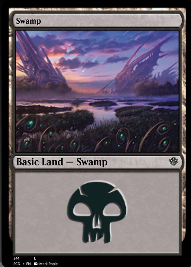Swamp (344) [Starter Commander Decks] | Webway Games