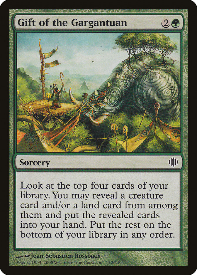 Gift of the Gargantuan [Shards of Alara] | Webway Games