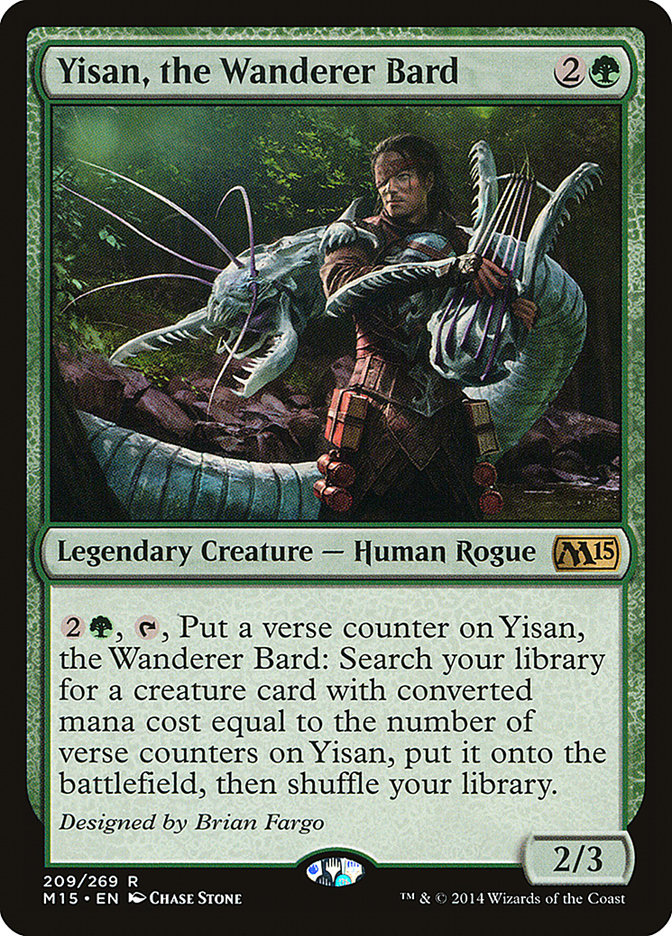 Yisan, the Wanderer Bard [Magic 2015] | Webway Games
