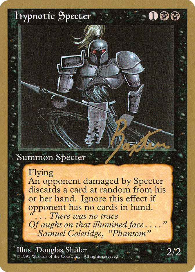 Hypnotic Specter (George Baxter) [Pro Tour Collector Set] | Webway Games