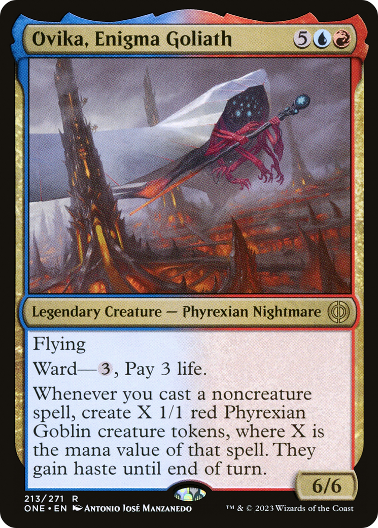 Ovika, Enigma Goliath [Phyrexia: All Will Be One] | Webway Games