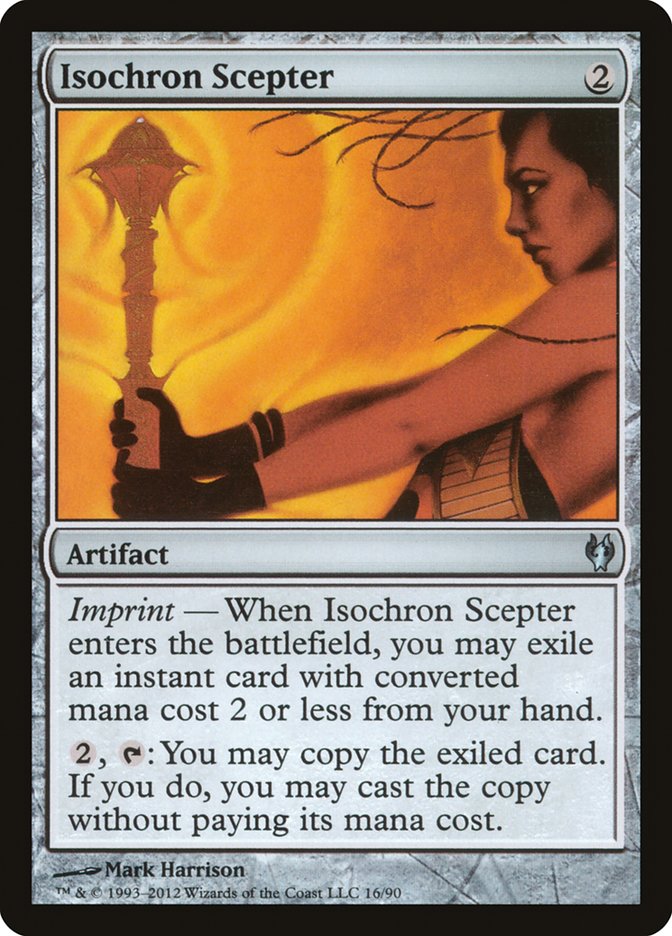 Isochron Scepter [Duel Decks: Izzet vs. Golgari] | Webway Games