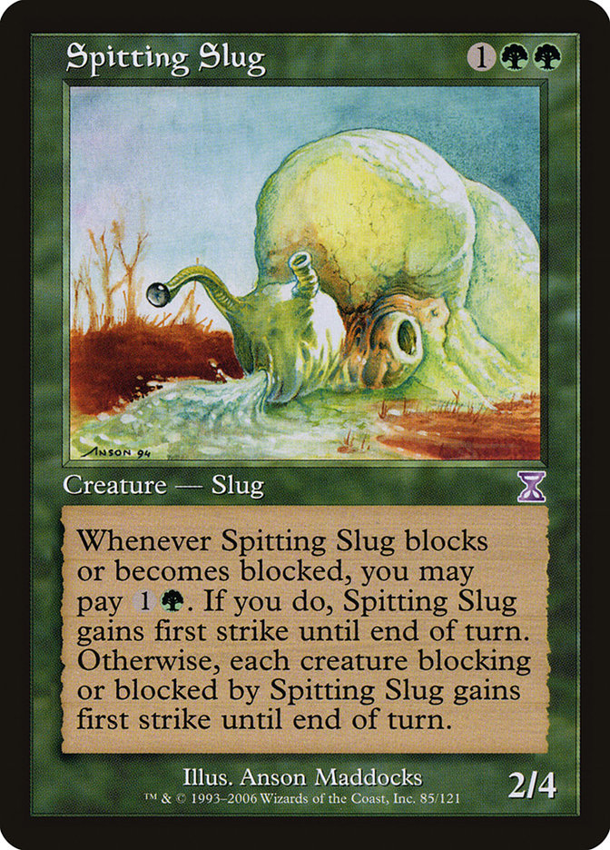 Spitting Slug [Time Spiral Timeshifted] | Webway Games