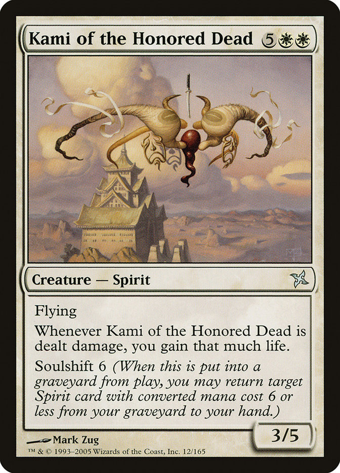 Kami of the Honored Dead [Betrayers of Kamigawa] | Webway Games