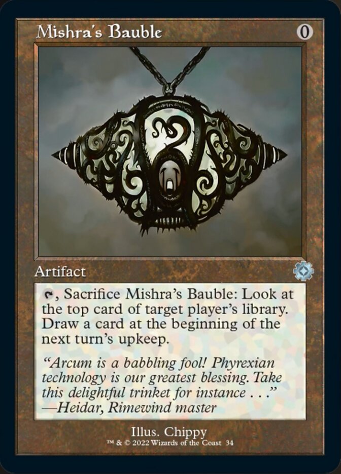 Mishra's Bauble (Retro) [The Brothers' War Retro Artifacts] | Webway Games
