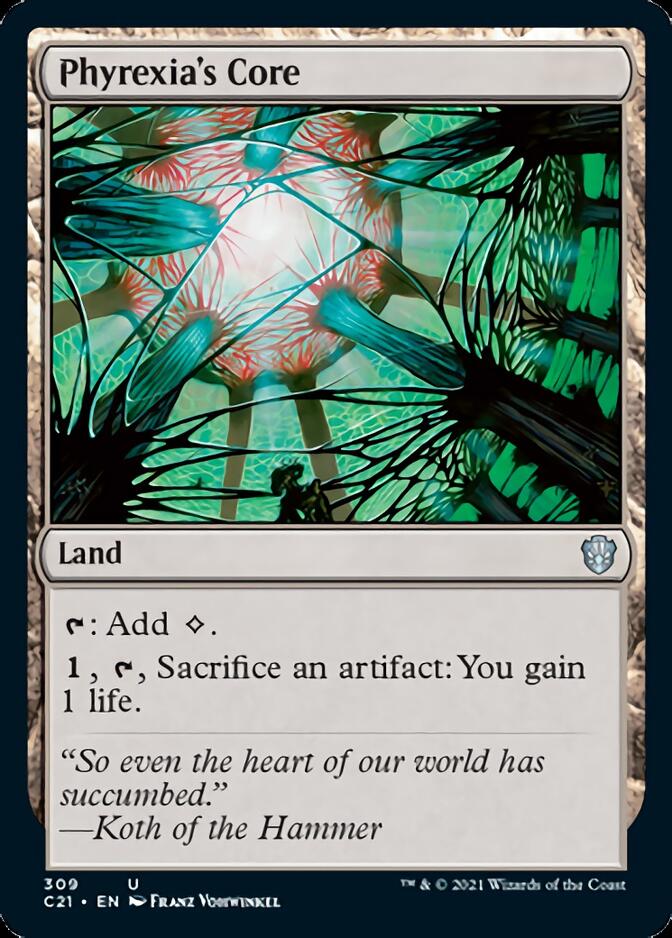 Phyrexia's Core [Commander 2021] | Webway Games