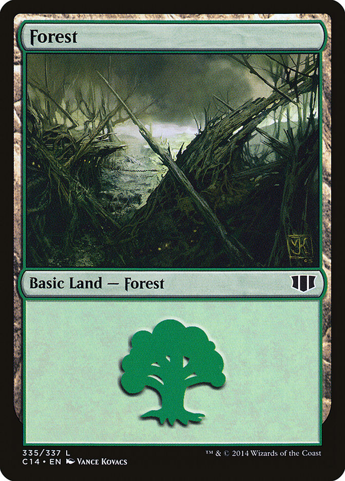 Forest (#335) [Commander 2014] | Webway Games