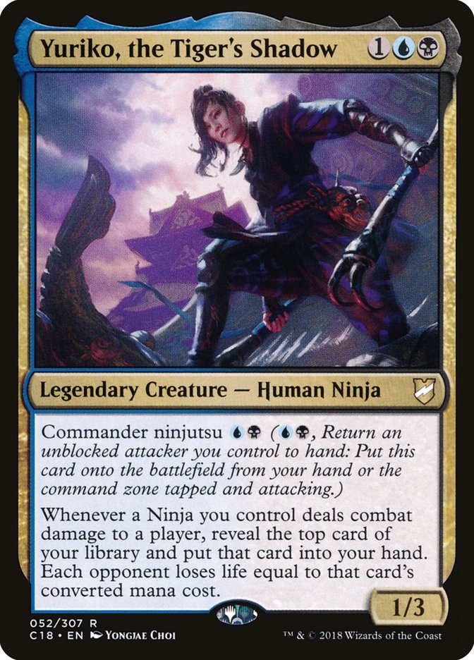Yuriko, the Tiger's Shadow [Commander 2018] | Webway Games