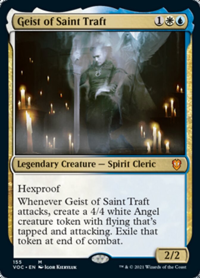 Geist of Saint Traft [Innistrad: Crimson Vow Commander] | Webway Games