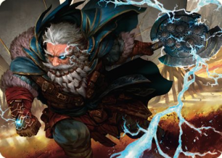 Electrostatic Infantry Art Card [Dominaria United Art Series] | Webway Games