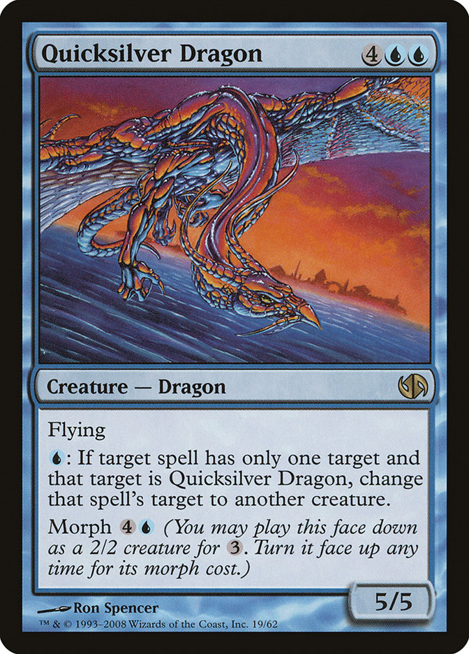 Quicksilver Dragon [Duel Decks: Jace vs. Chandra] | Webway Games