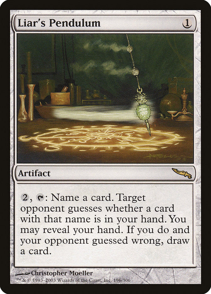 Liar's Pendulum [Mirrodin] | Webway Games