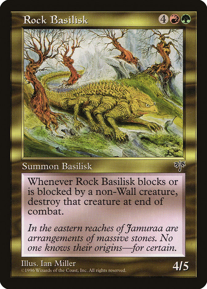 Rock Basilisk [Mirage] | Webway Games