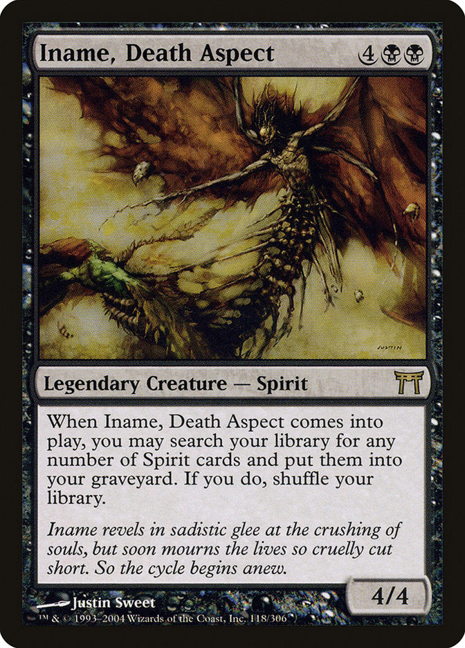 Iname, Death Aspect [Champions of Kamigawa] | Webway Games