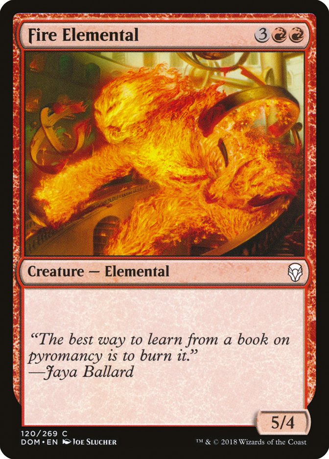 Fire Elemental [Dominaria] | Webway Games