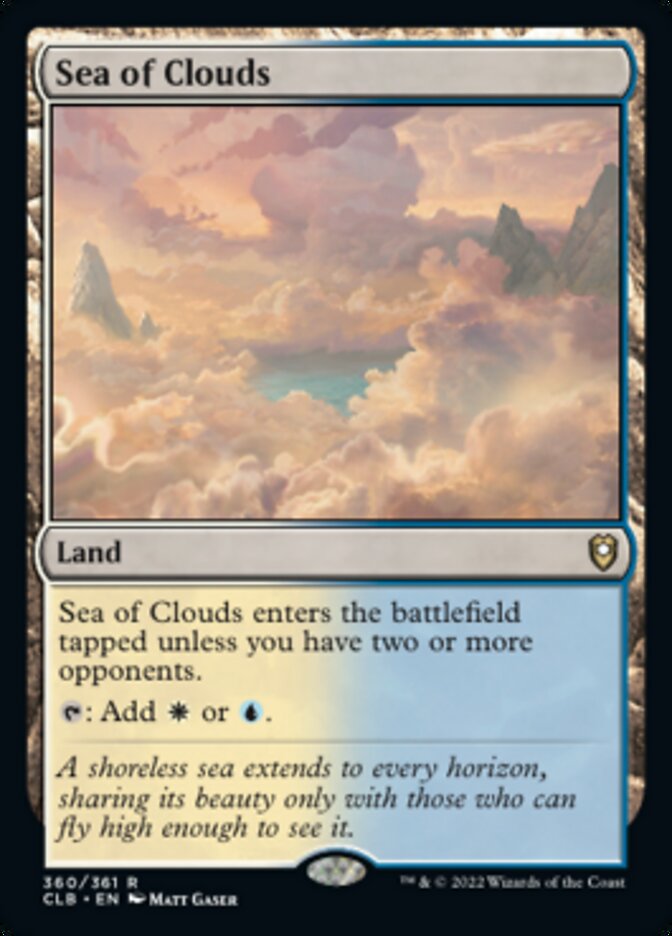 Sea of Clouds [Commander Legends: Battle for Baldur's Gate] | Webway Games