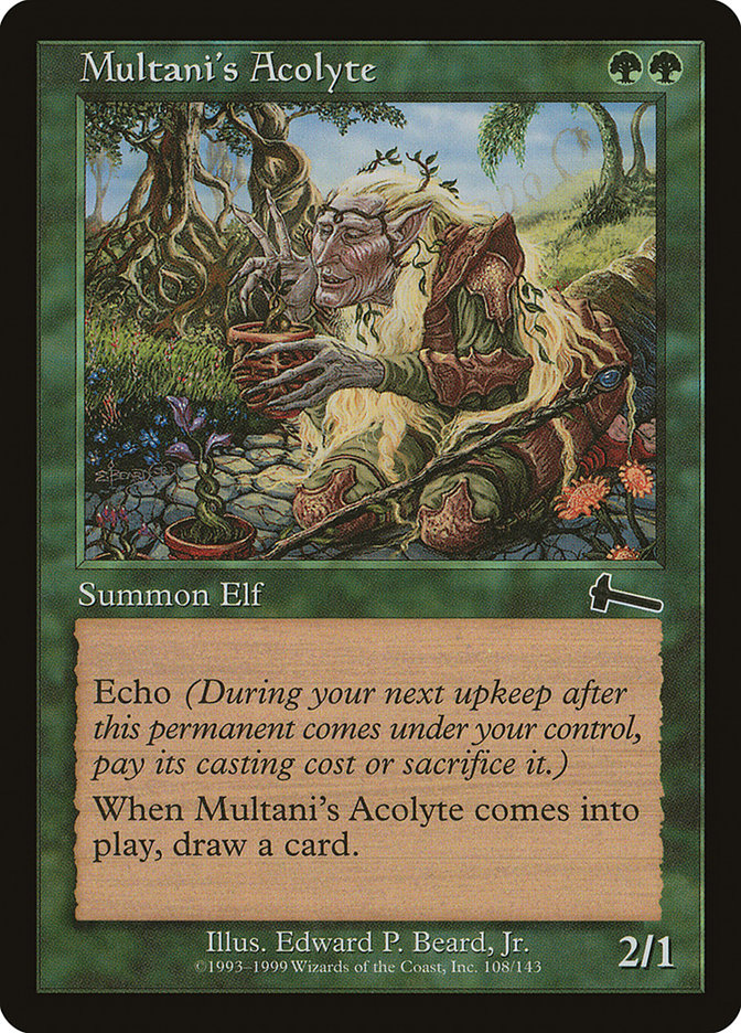 Multani's Acolyte [Urza's Legacy] | Webway Games