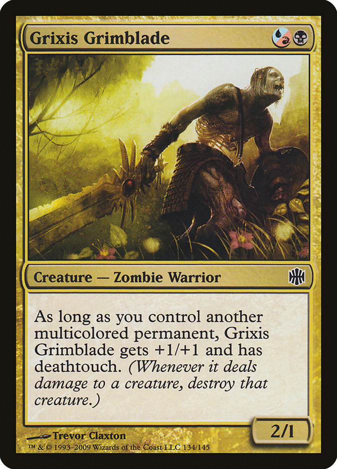 Grixis Grimblade [Alara Reborn] | Webway Games