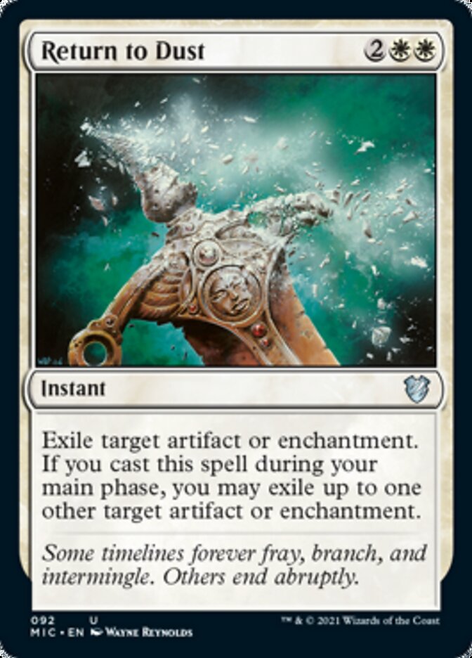 Return to Dust [Innistrad: Midnight Hunt Commander] | Webway Games
