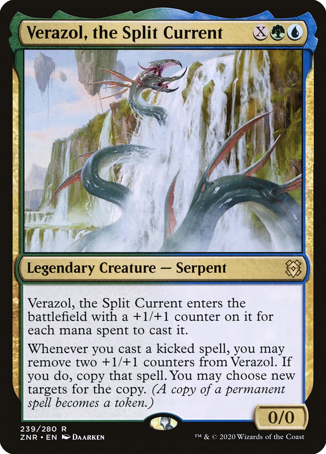 Verazol, the Split Current [Zendikar Rising] | Webway Games