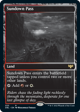 Sundown Pass [Innistrad: Double Feature] | Webway Games