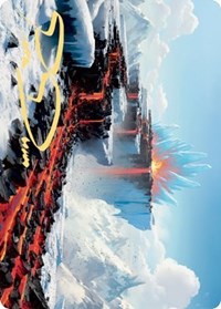 Surtland Frostpyre Art Card (Gold-Stamped Signature) [Kaldheim: Art Series] | Webway Games