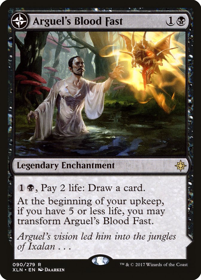 Arguel's Blood Fast // Temple of Aclazotz [Ixalan] | Webway Games