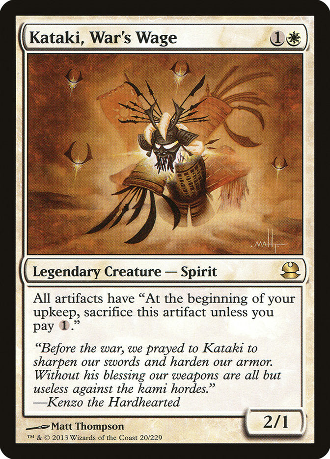 Kataki, War's Wage [Modern Masters] | Webway Games