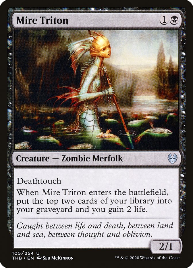 Mire Triton [Theros Beyond Death] | Webway Games