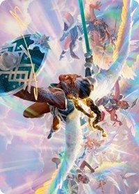 Starnheim Unleashed Art Card (Gold-Stamped Signature) [Kaldheim: Art Series] | Webway Games