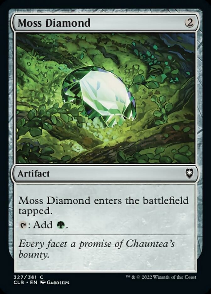 Moss Diamond [Commander Legends: Battle for Baldur's Gate] | Webway Games