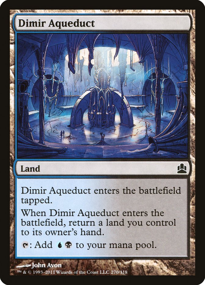 Dimir Aqueduct [Commander 2011] | Webway Games
